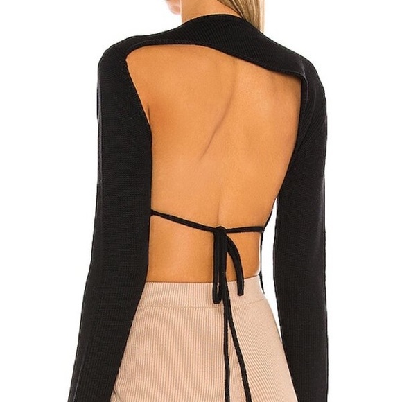 Revolve Atoir open back knit top - Picture 3 of 4